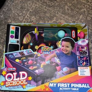 Old School My First Pinball Activity Table - Multicolor little tikes